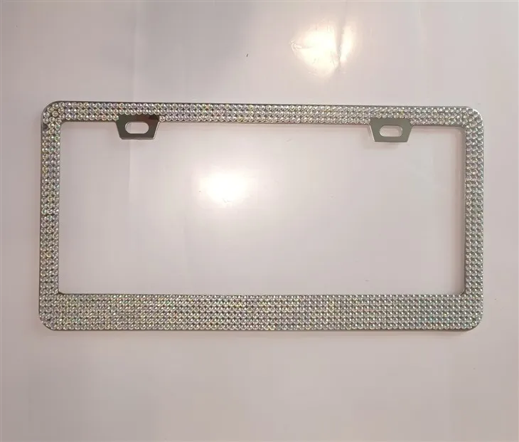 Diamond License Plate Frame