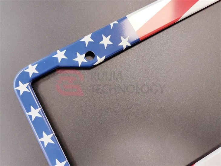 Patriotic American Flag License Plate Holder best