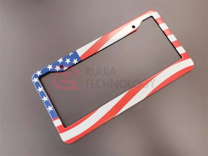 Patriotic American Flag License Plate Holder suppliers